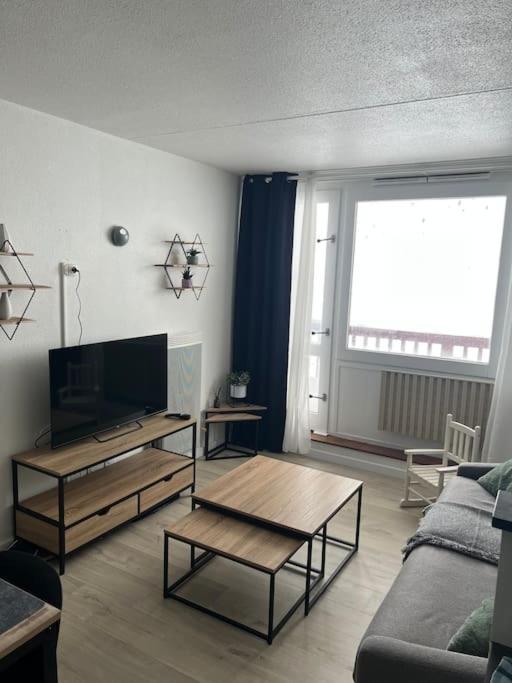 Appartement La Mongie Pied Des Pistes 7 Personnes Exterior foto